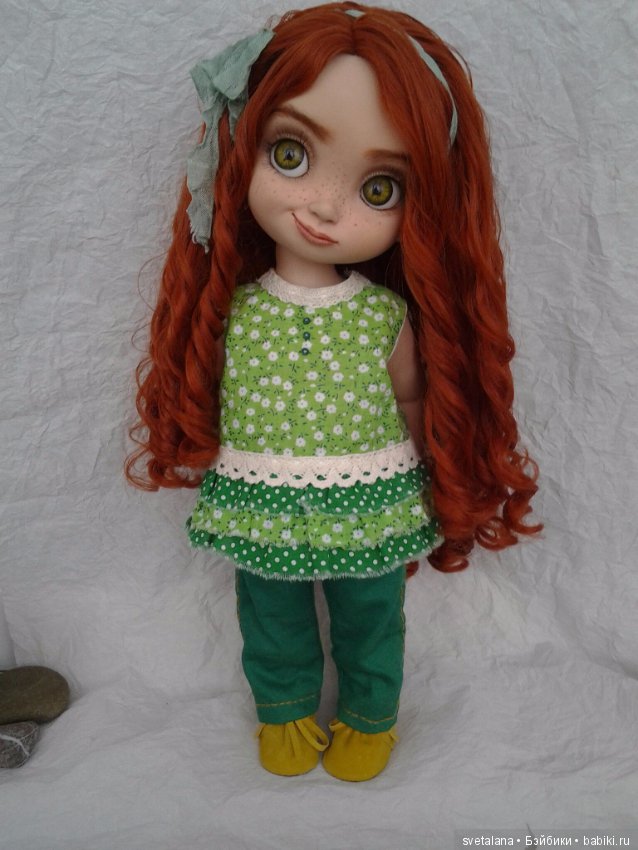 Леся - ООАК куколки Disney Animators (фото 5)