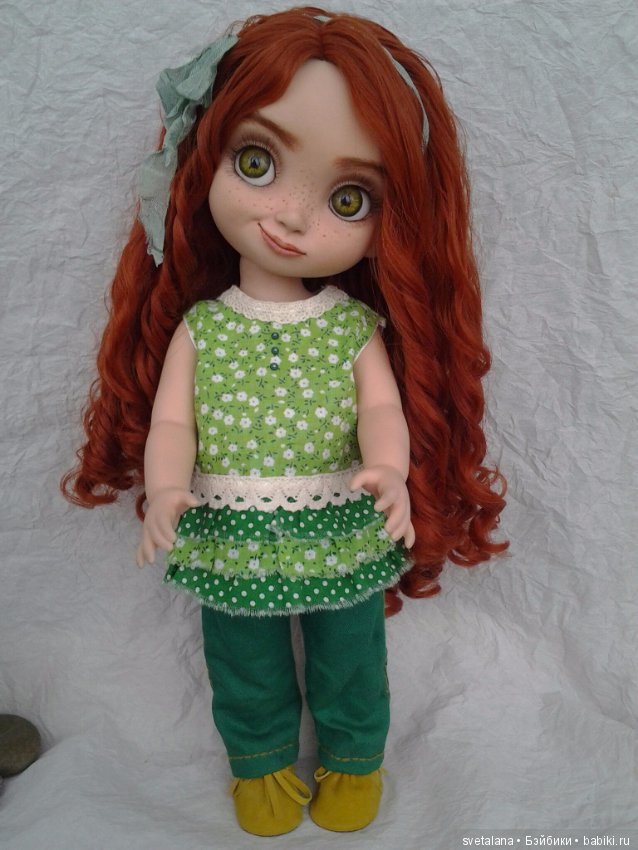 Леся - ООАК куколки Disney Animators