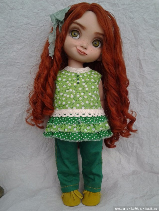 Леся - ООАК куколки Disney Animators