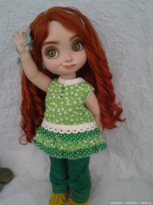 Леся - ООАК куколки Disney Animators (фото 7)