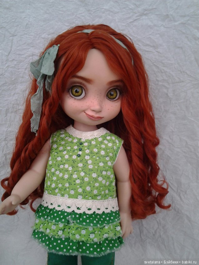 Леся - ООАК куколки Disney Animators