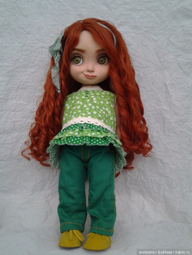 Леся - ООАК куколки Disney Animators (фото 6)