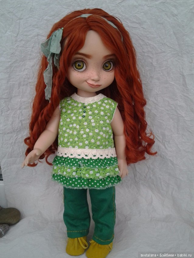 Леся - ООАК куколки Disney Animators