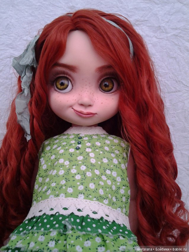 Леся - ООАК куколки Disney Animators (фото 3)