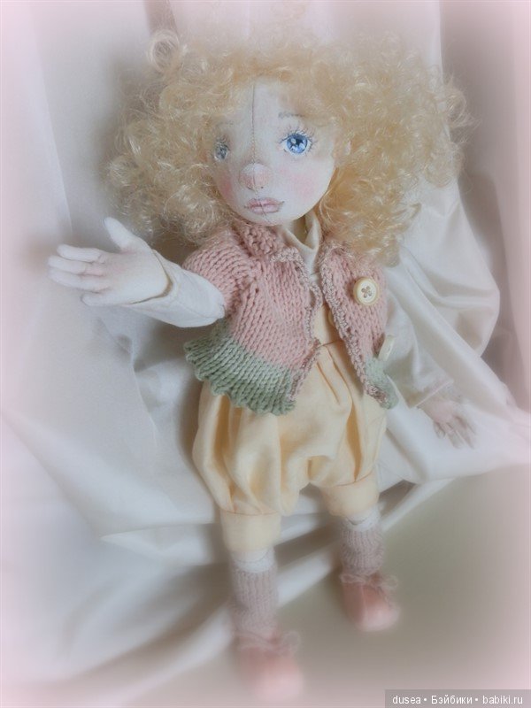 Смешная девчонка Фанни. Кукла из танки (фото 3)