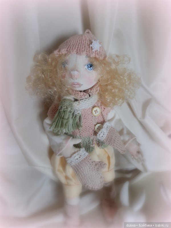 Смешная девчонка Фанни. Кукла из танки (фото 7)