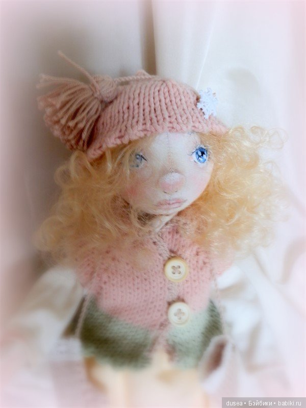 Смешная девчонка Фанни. Кукла из танки (фото 5)