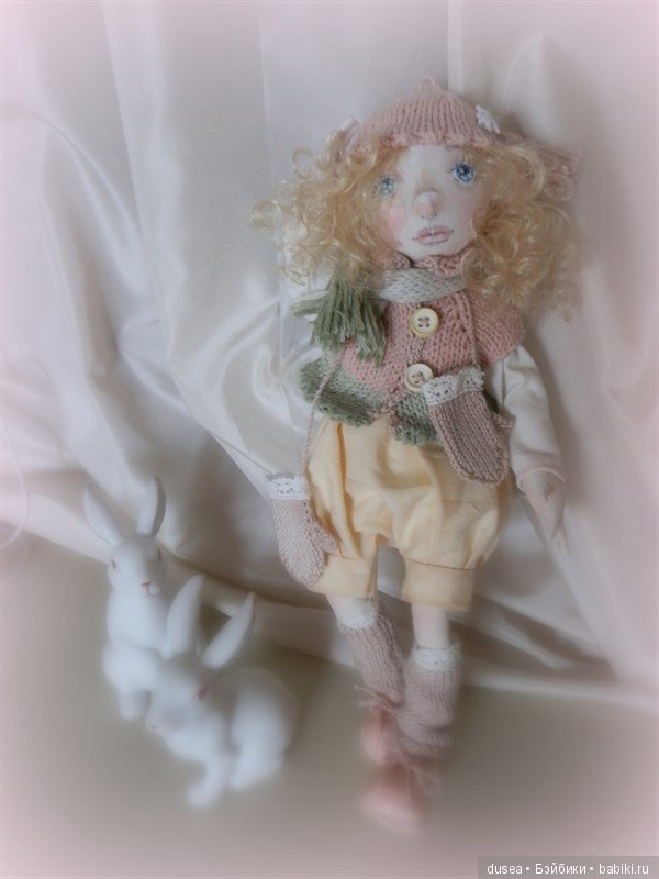 Смешная девчонка Фанни. Кукла из танки (фото 10)
