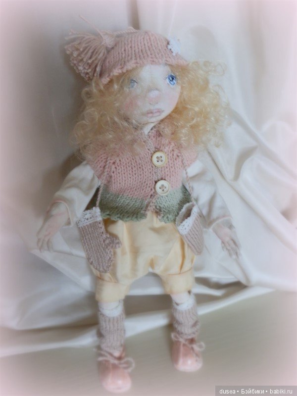 Смешная девчонка Фанни. Кукла из танки (фото 4)