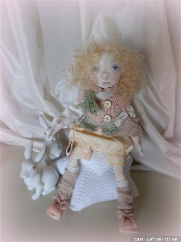 Смешная девчонка Фанни. Кукла из танки