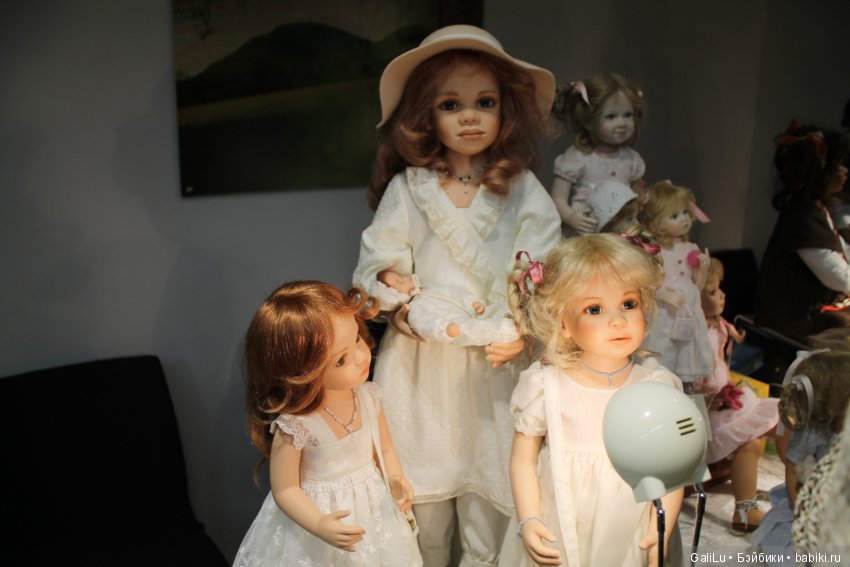 Выставка в Ешвеге. Часть 3- коллекционные куклы и мишки-тедди