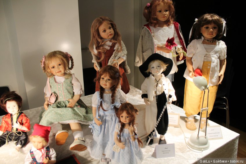 Выставка в Ешвеге. Часть 3- коллекционные куклы и мишки-тедди