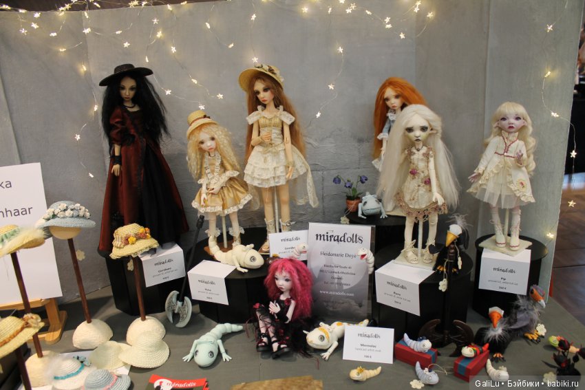 Выставка в Ешвеге. Часть 3- коллекционные куклы и мишки-тедди