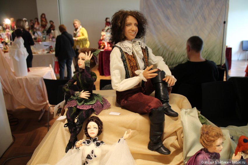 Выставка в Ешвеге. Часть 3- коллекционные куклы и мишки-тедди
