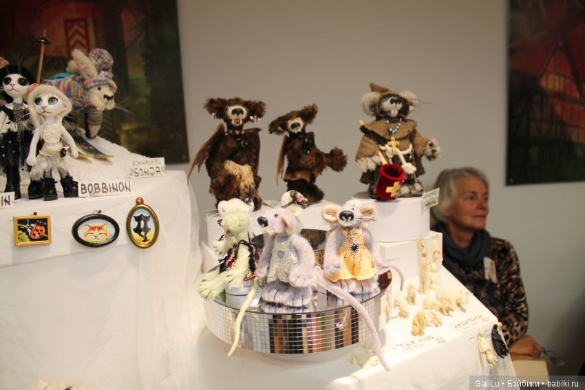 Выставка в Ешвеге. Часть 3- коллекционные куклы и мишки-тедди