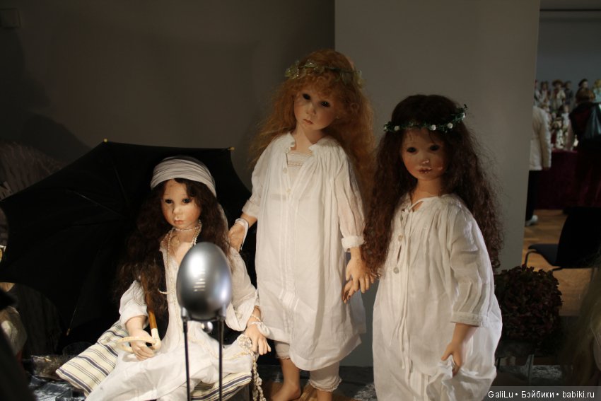 Выставка в Ешвеге. Часть 3- коллекционные куклы и мишки-тедди