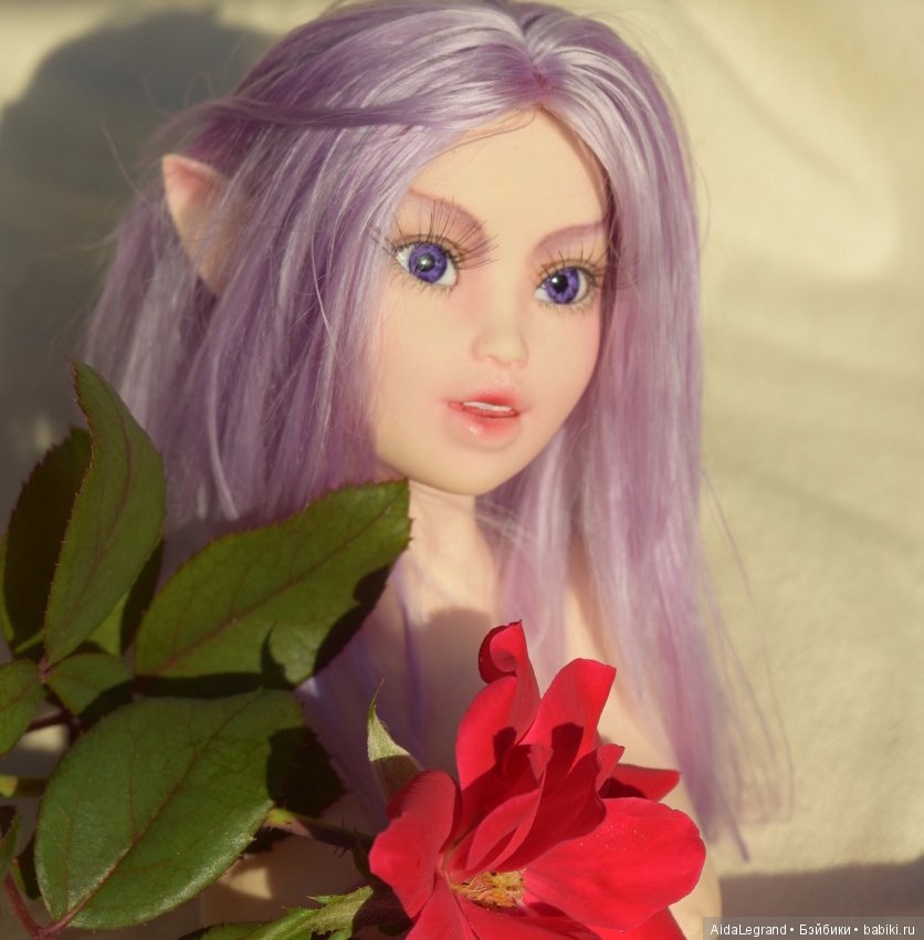 Шарнирная кукла Naomi - моя вторая и самая многоликая девочка (фото 5)