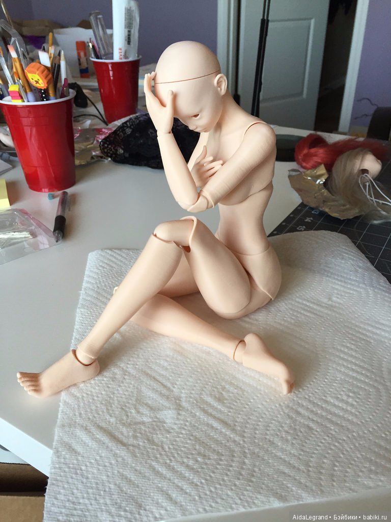 Шарнирная кукла Naomi - моя вторая и самая многоликая девочка (фото 3)