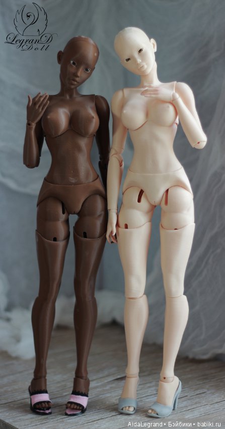 Шарнирная кукла Naomi - моя вторая и самая многоликая девочка