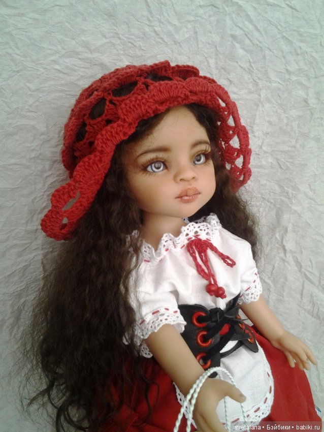 Моя Красная Шапочка. ООАК куколки Паола Рейна (фото 8)