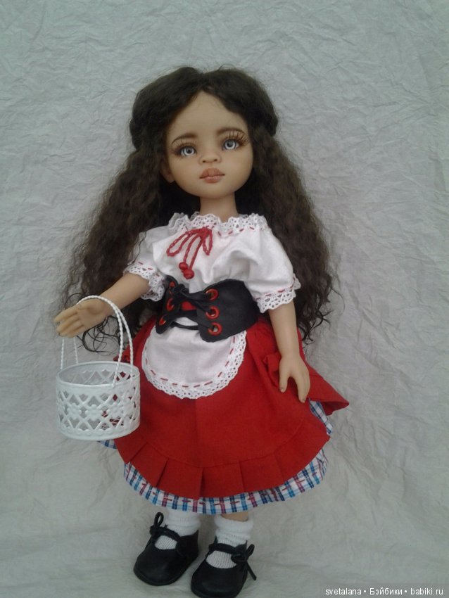 Моя Красная Шапочка. ООАК куколки Паола Рейна