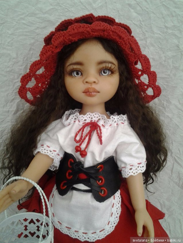 Моя Красная Шапочка. ООАК куколки Паола Рейна (фото 10)
