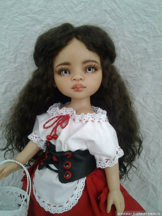 Моя Красная Шапочка. ООАК куколки Паола Рейна (фото 3)
