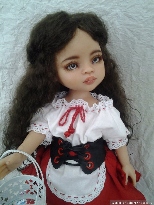 Моя Красная Шапочка. ООАК куколки Паола Рейна (фото 7)