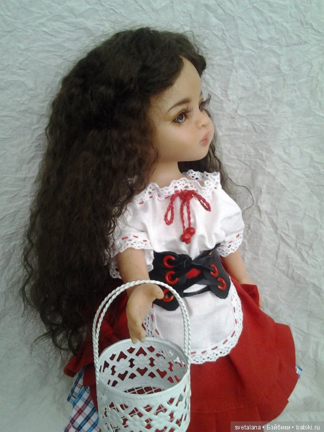 Моя Красная Шапочка. ООАК куколки Паола Рейна (фото 5)