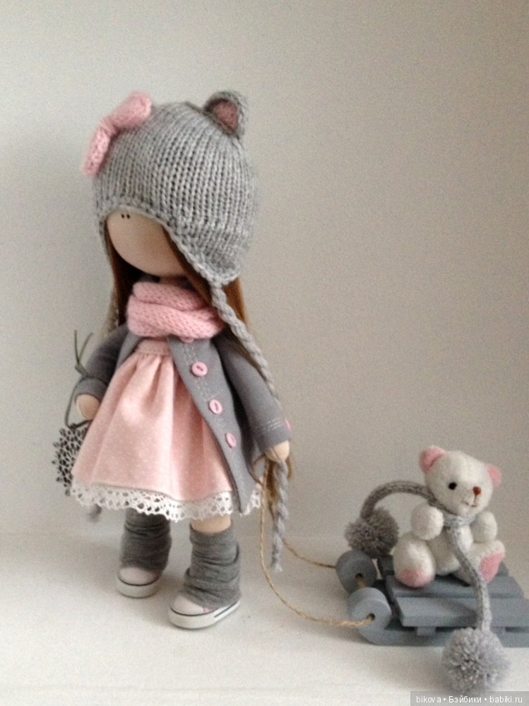 Новенькие интерьерные текстильные малышки