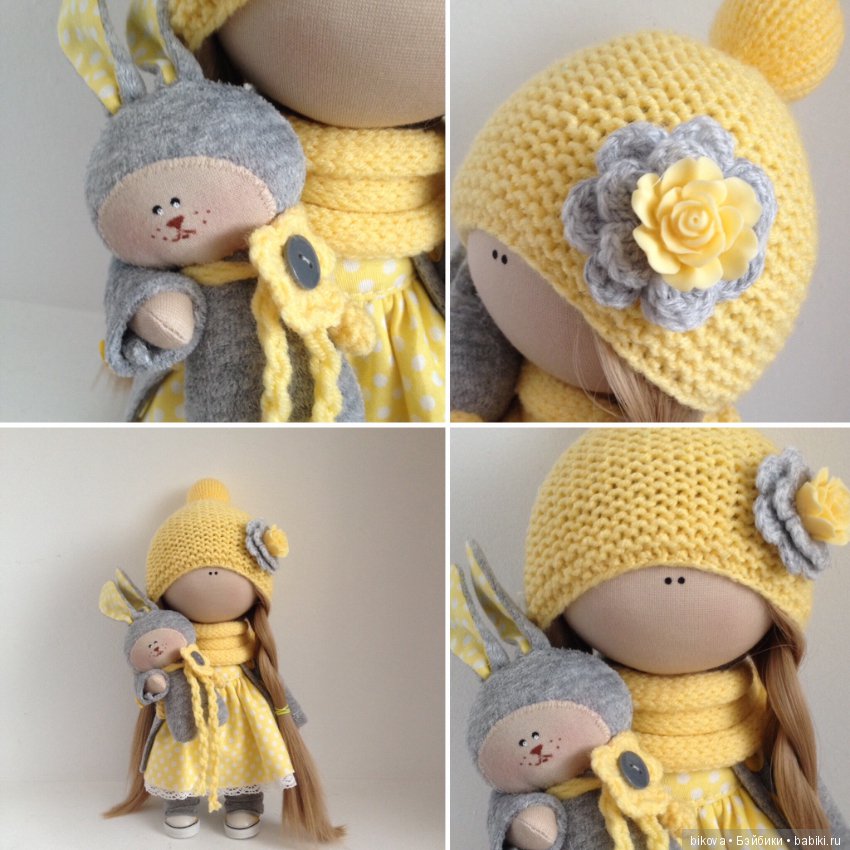 Новенькие интерьерные текстильные малышки