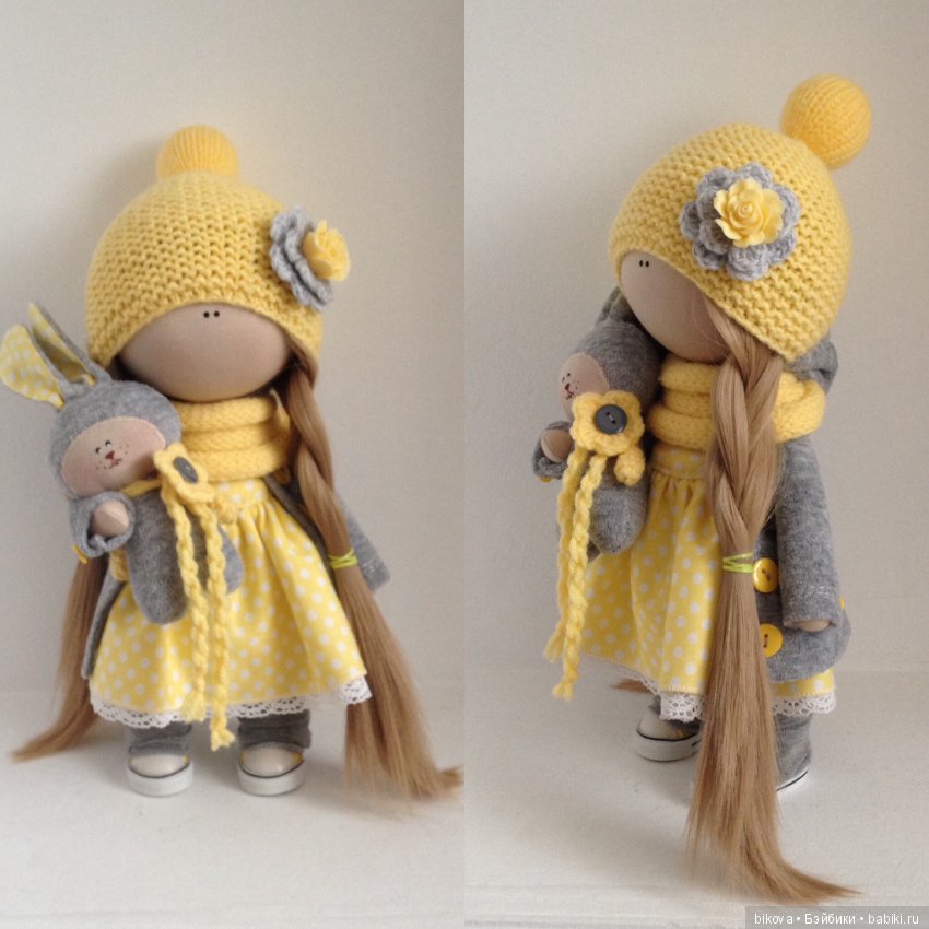 Новенькие интерьерные текстильные малышки