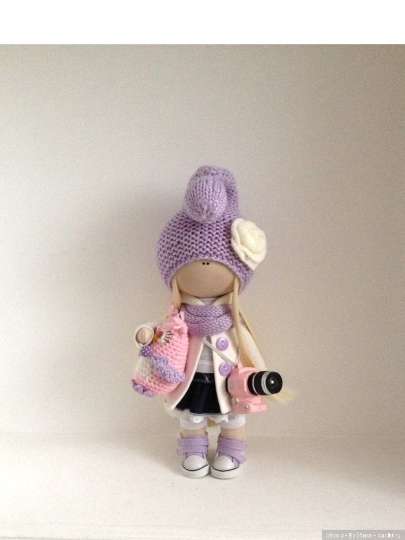 Новенькие интерьерные текстильные малышки (фото 6)