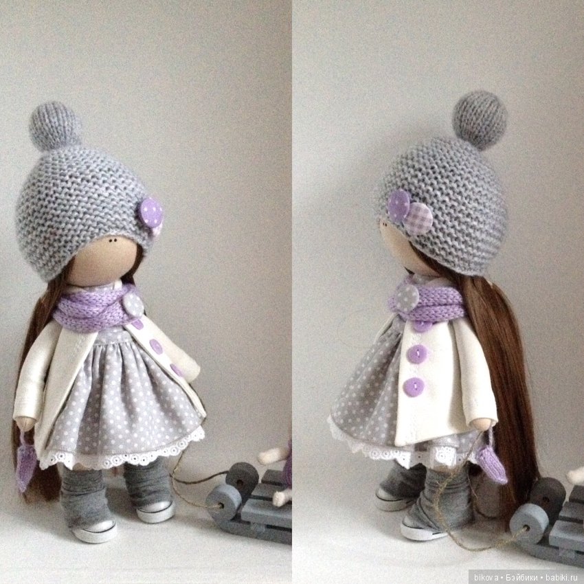 Новенькие интерьерные текстильные малышки (фото 8)