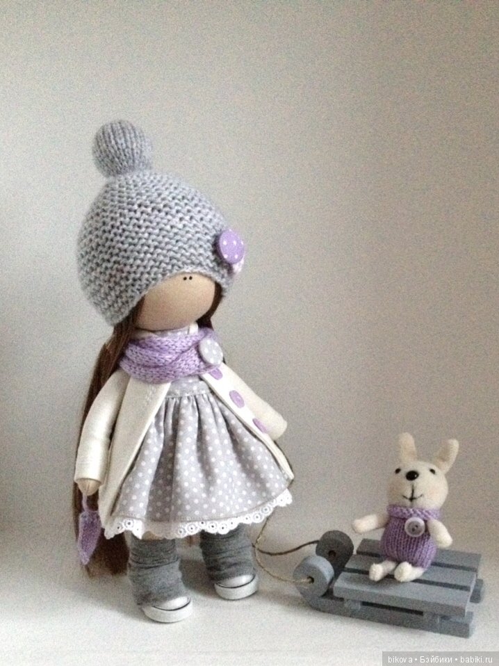 Новенькие интерьерные текстильные малышки (фото 7)