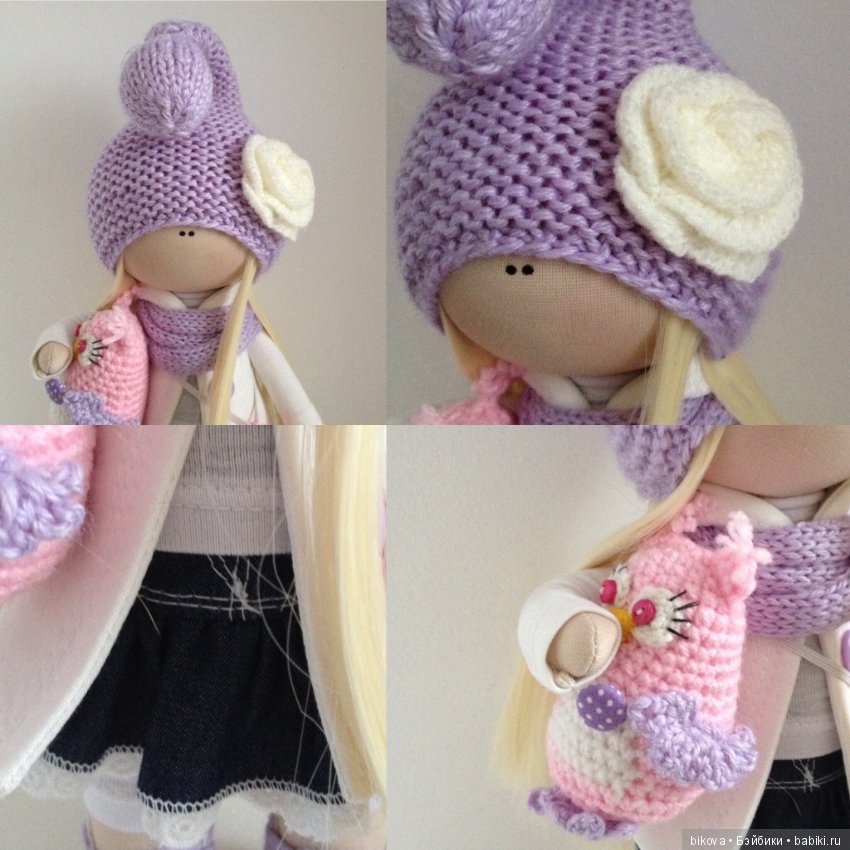 Новенькие интерьерные текстильные малышки (фото 4)