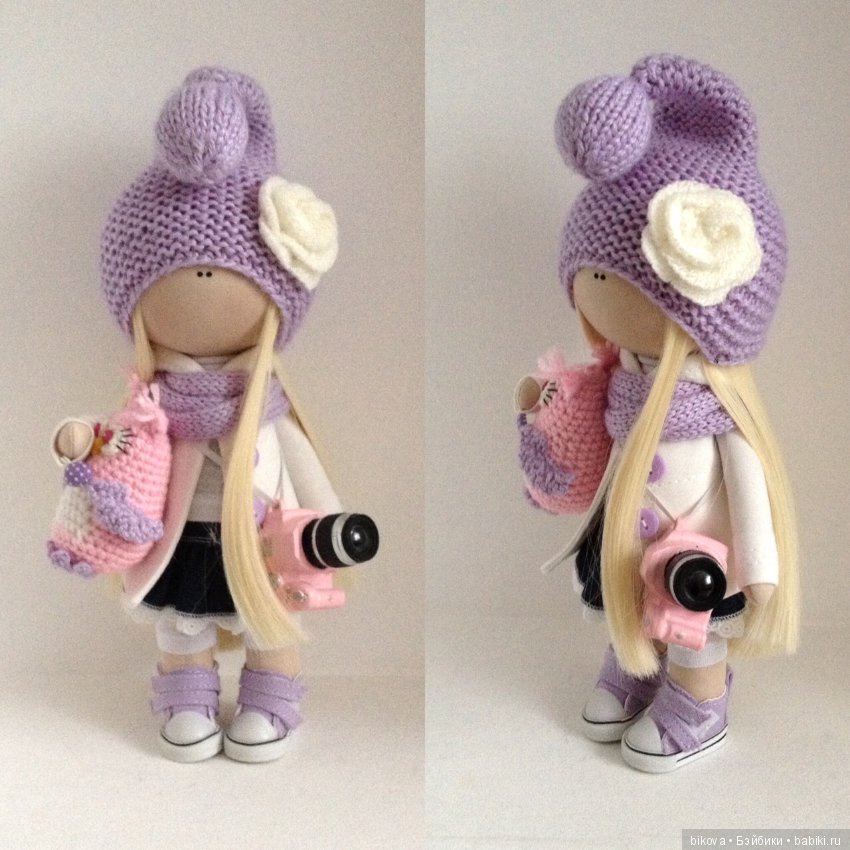 Новенькие интерьерные текстильные малышки (фото 5)