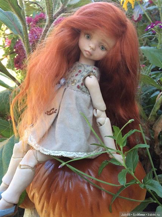 Яся, шарнирная авторская кукла (фото 7)