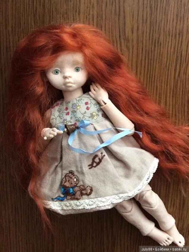 Яся, шарнирная авторская кукла (фото 3)
