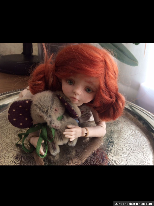 Яся, шарнирная авторская кукла