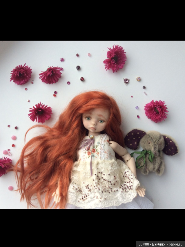 Яся, шарнирная авторская кукла