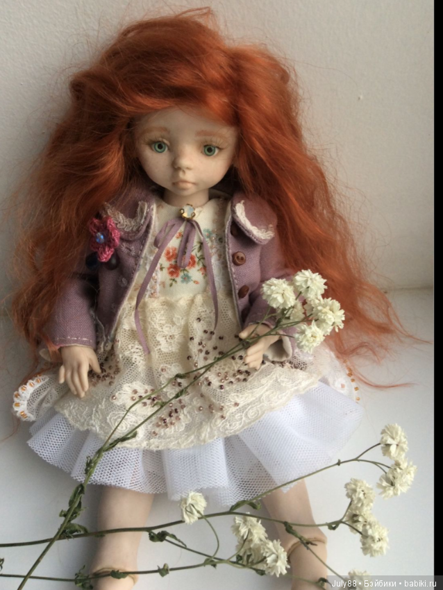 Яся, шарнирная авторская кукла