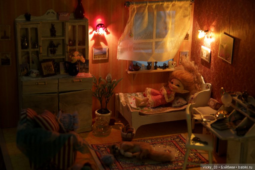 Обновлённая диорама 1/12 — Румбоксы и кукольные интерьеры: фото (фото 4)
