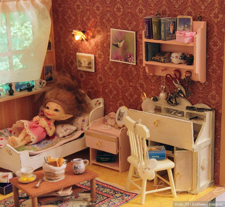 Обновлённая диорама 1/12 — Румбоксы и кукольные интерьеры: фото (фото 2)