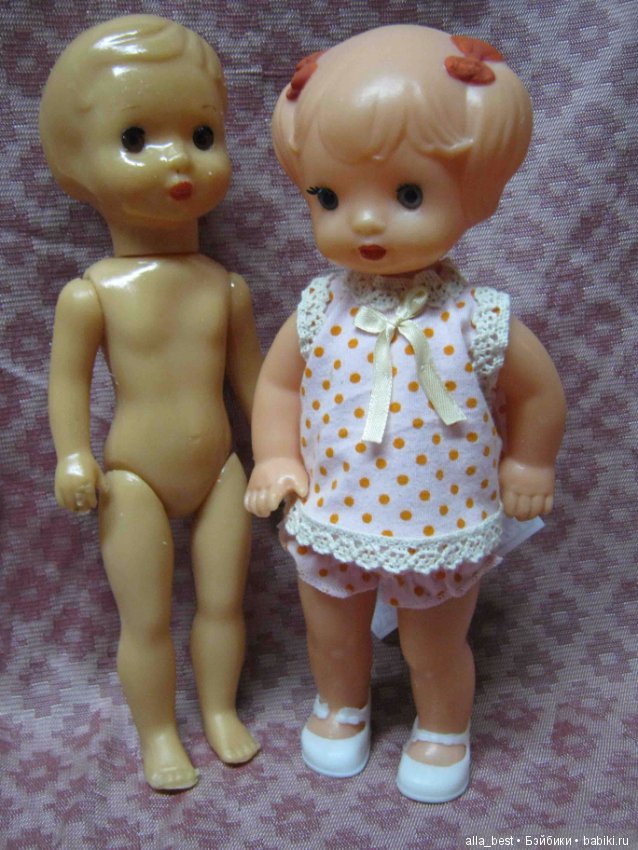 Моя скромная коллекция кукол СССР и ГДР