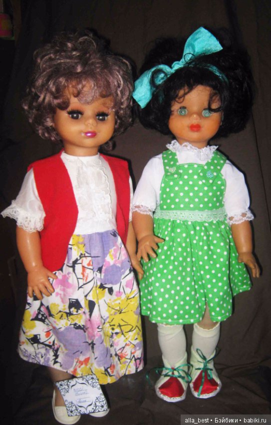 Моя скромная коллекция кукол СССР и ГДР
