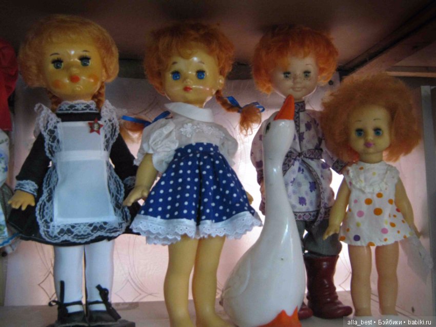 Моя скромная коллекция кукол СССР и ГДР (фото 9)
