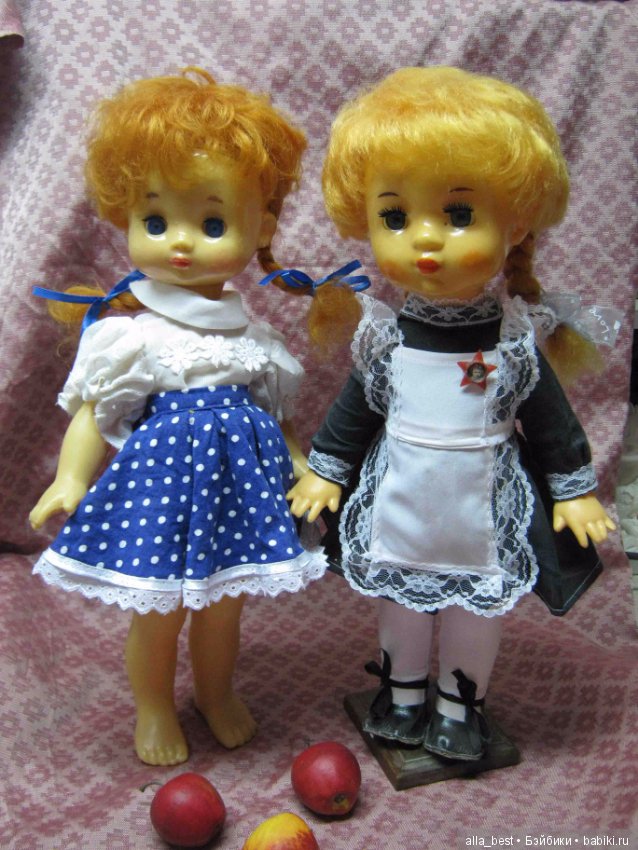 Моя скромная коллекция кукол СССР и ГДР