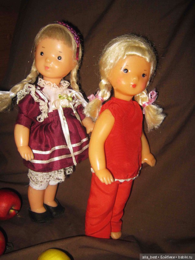 Моя скромная коллекция кукол СССР и ГДР