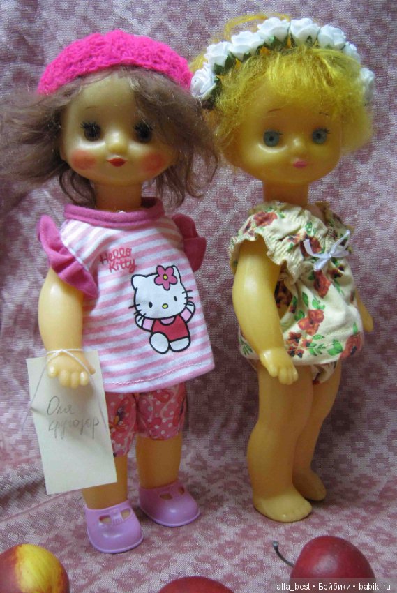 Моя скромная коллекция кукол СССР и ГДР (фото 2)